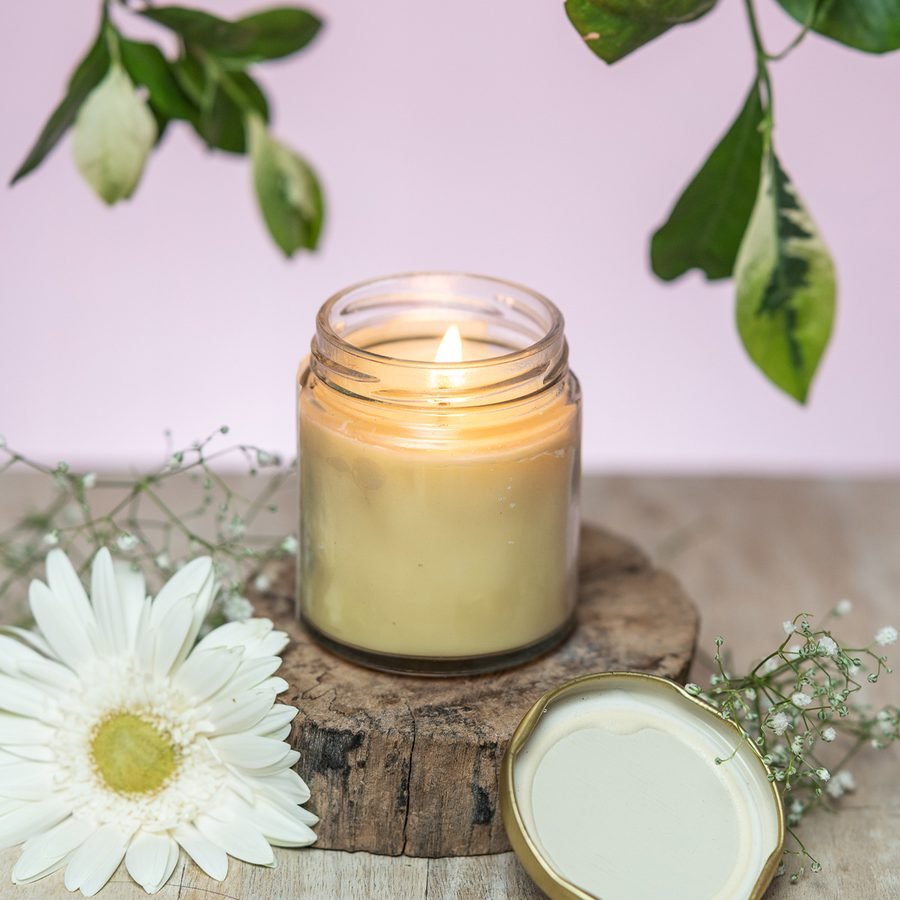 Anti-mosquito soy wax candle