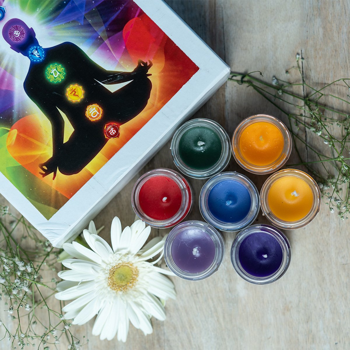 7 Chakra Candle Sets